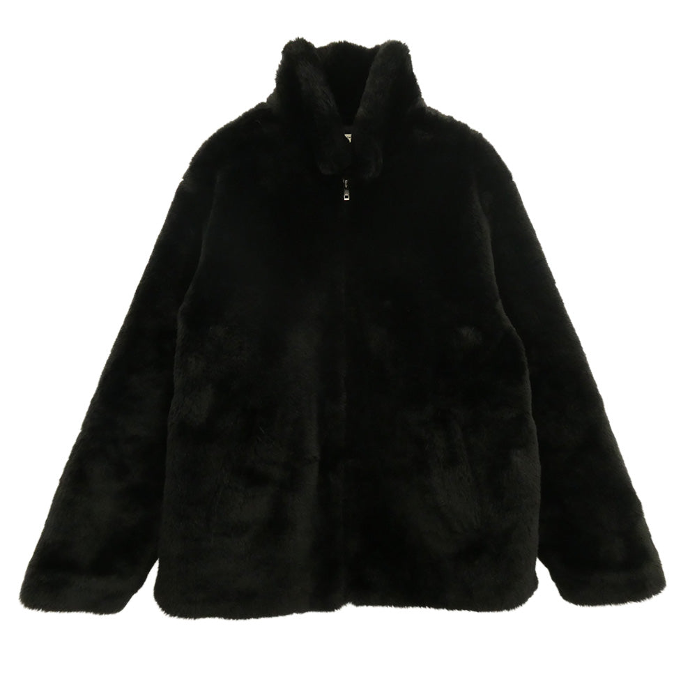 WACKO MARIA ワコマリア 20AW 20FW-WMO-BL06 FUR COACH JACKET フェイクファー コーチ ジャケット ブラック系 M【中古】 WACKO MARIA ワコマリア 20AW 20FW-WMO-BL06 FUR COACH JACKET