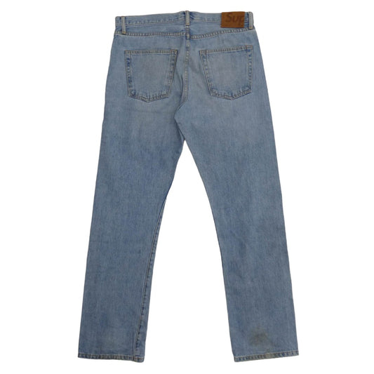 Supreme シュプリーム Stone Washed Slim Jean ストーン ウォッシュド スリム ジーンズ デニムパンツ インディゴブルー系 34【中古】