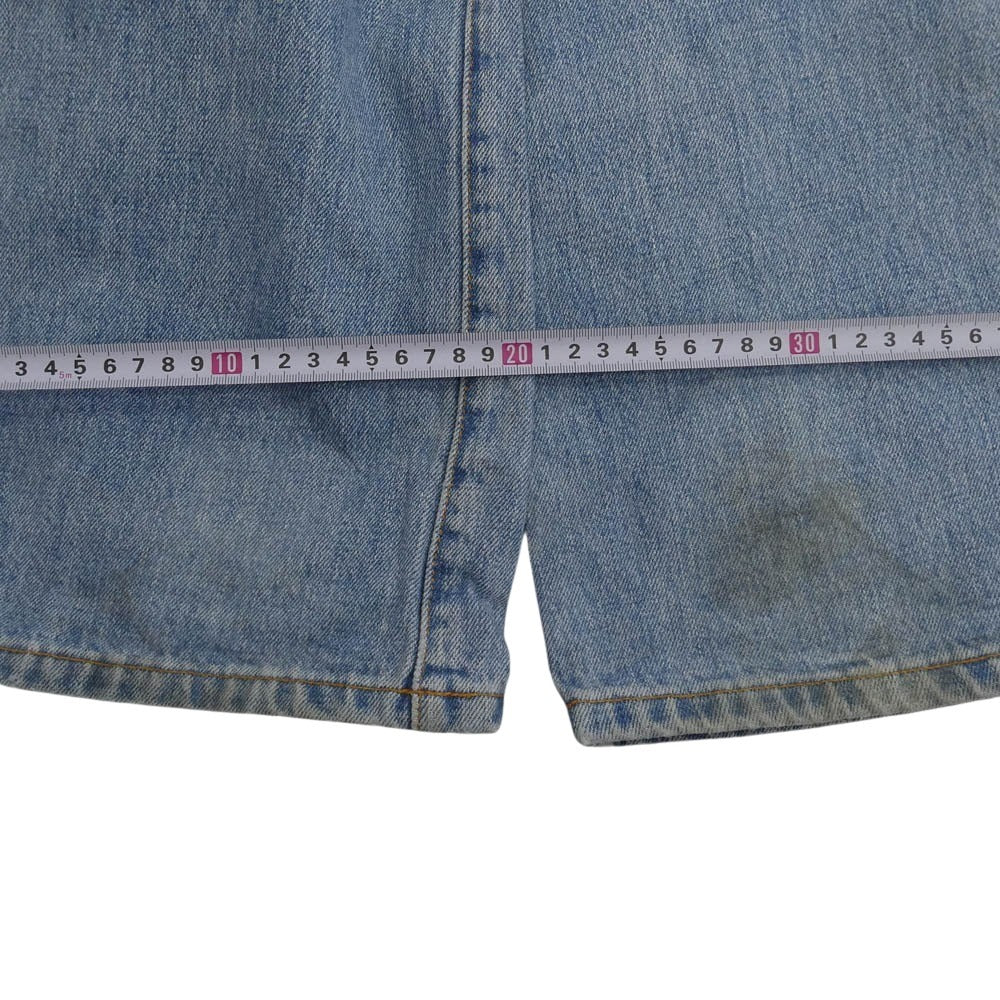 Supreme シュプリーム Stone Washed Slim Jean ストーン ウォッシュド スリム ジーンズ デニムパンツ インディゴブルー系 34【中古】