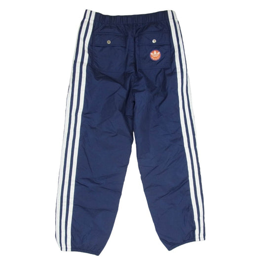 GUCCI グッチ 722270 ZALCQ × adidas アディダス Parachute Pants パラシュート パンツ ネイビー系 48【中古】
