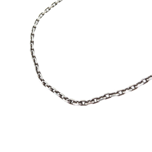 WINGROCK ウィングロック CH-MSK 金メタルホイール フック チェーン ネックレス 50cm シルバー系【中古】