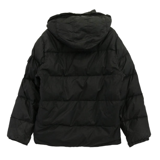 MONCLER モンクレール 国内正規品 ペッパージャパン コーポレーション バジーレ 茶タグ ロゴワッペン ダウン ジャケット 3 ブラック系 3【中古】