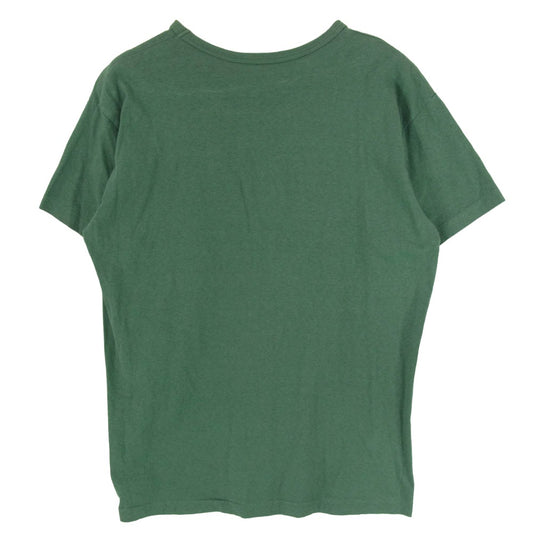 WAREHOUSE ウエアハウス 2ND-HAND プリント 半袖 Tシャツ グリーン系 M【中古】