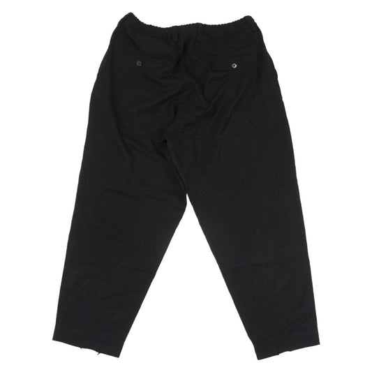 MARNI マルニ 16aw M05KA0028 イージーウエスト ウール スラックス パンツ ブラック系 44【中古】