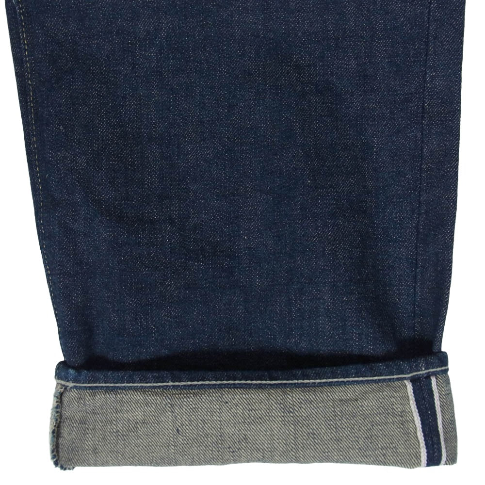 ONI DENIM 鬼デニム ONI-200 Ishikawadai 15oz 石川台デニム ワイドストレート ジーンズ デニム パンツ インディゴブルー系 W34【美品】【中古】