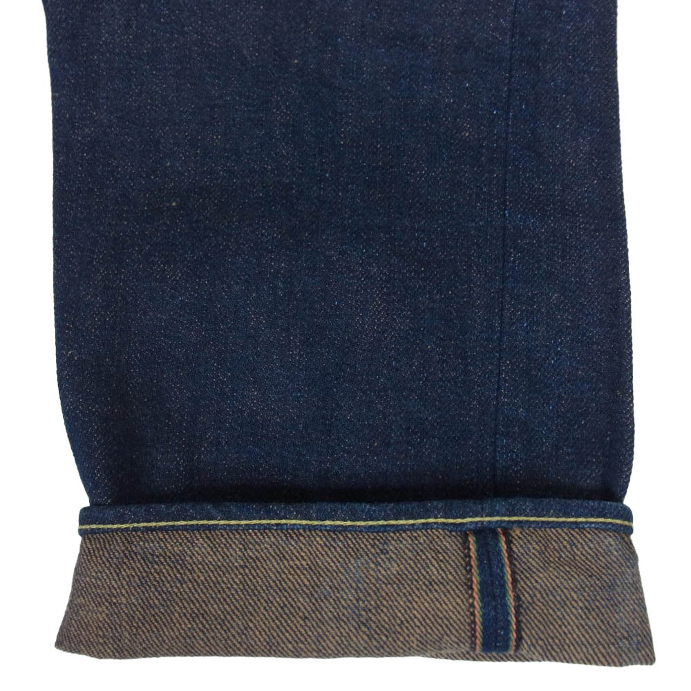 ONI DENIM 鬼デニム ONI288ZR-LBR 20oz シークレットデニム 緯糸ライトブラウン ジーンズ デニムパンツ インディゴブルー系 W33【美品】【中古】