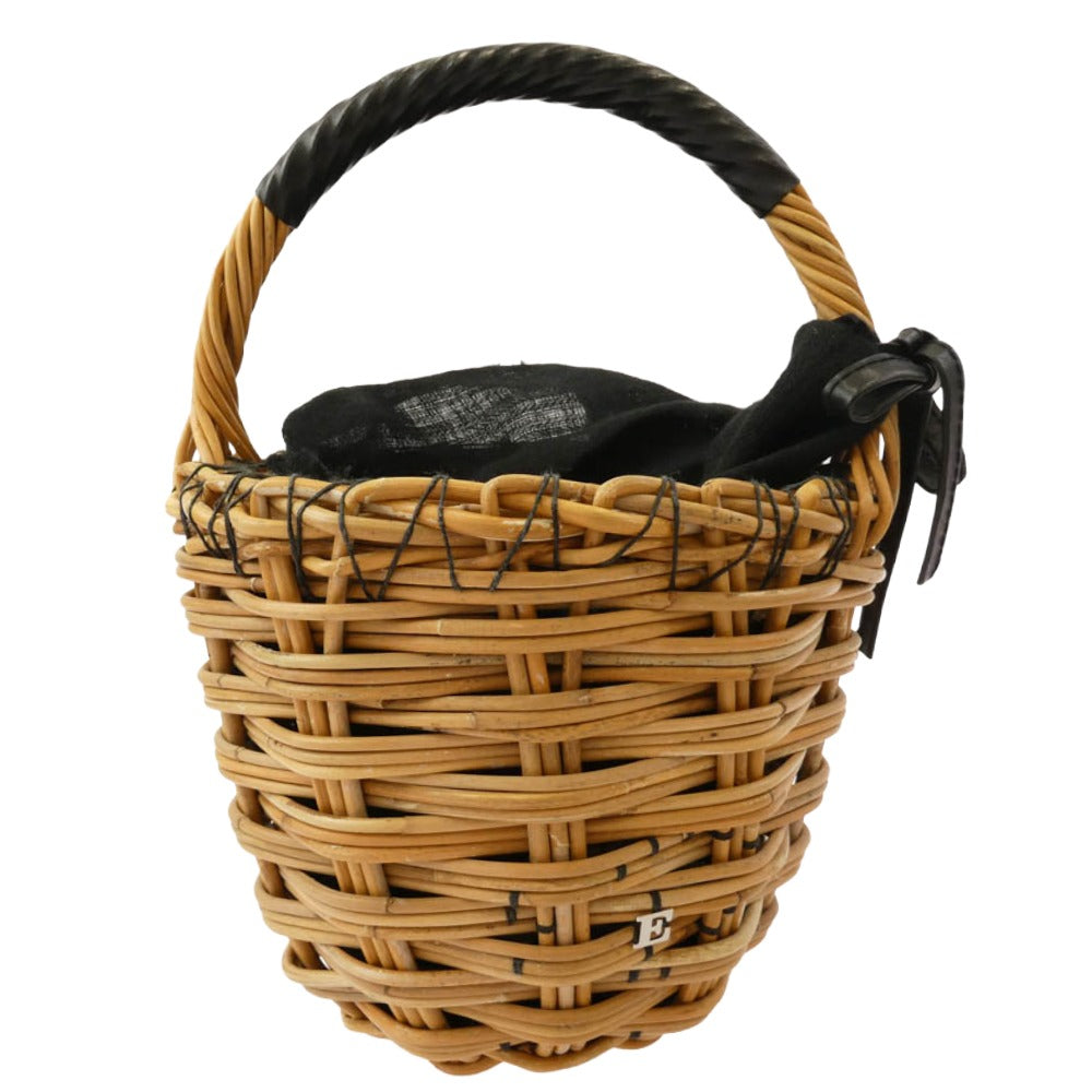 エバゴス ミニバーキン バケツ カゴバッグ ブラック系 ベージュ系