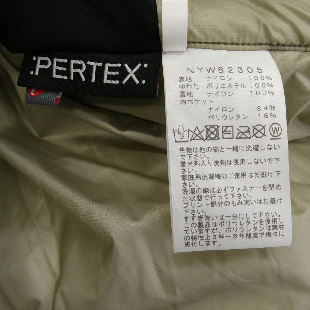 THE NORTH FACE ノースフェイス NYW82305 Project Insulation Jacket プロジェクト インサレーション 中綿 ジャケット グレー系 M【中古】