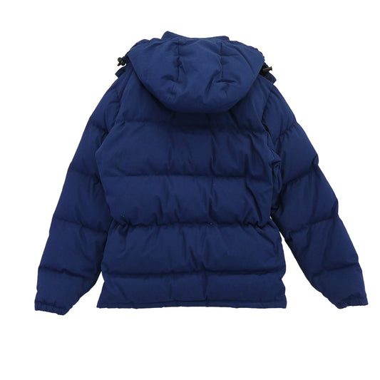 THE NORTH FACE ノースフェイス 158649 USA製 茶タグ ダウン ジャケット ブルー系 S【中古】