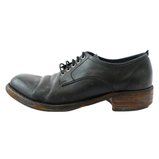 MAISON MARGIELA メゾンマルジェラ 22ライン レザー シューズ ブラック系 42【中古】