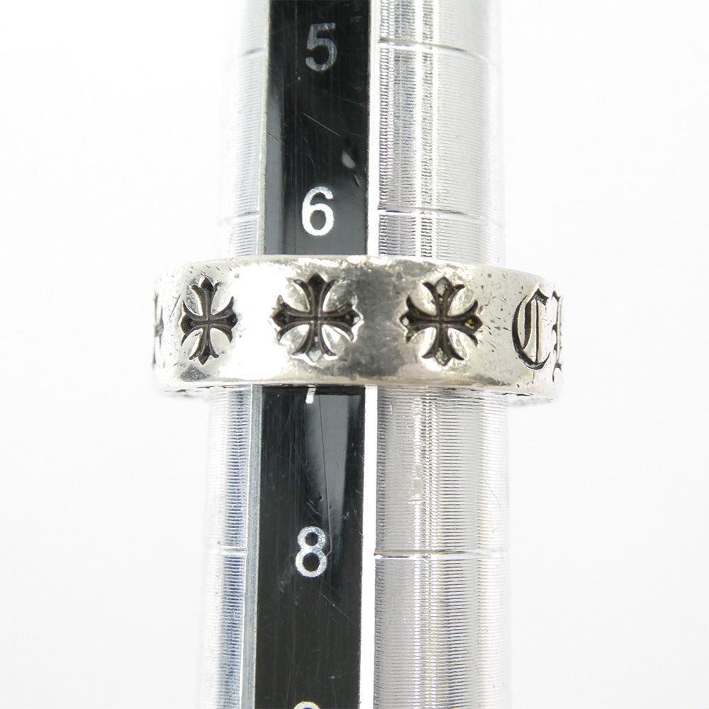 CHROME HEARTS クロムハーツ(原本無) 6mm SPACER FOREVER 6mm スペーサー フォーエバー リング 7号 シルバー系 JP7号【中古】