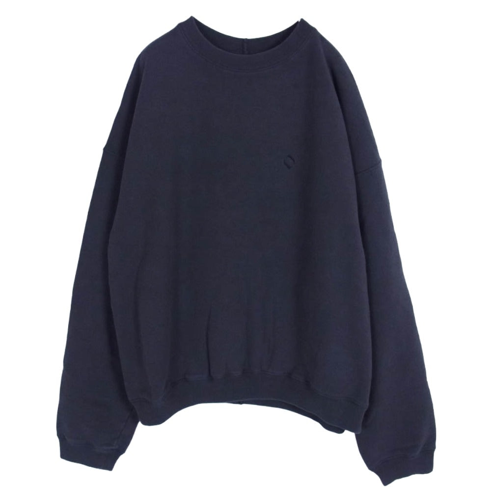 ユハ JUHA 10210602 FADE WASH フェードウォッシュ スウェット トレーナー ダークグレー系 4【極上美品】【中古】 ユハ 10210602 FADE WASH フェードウォッシュ スウェット トレーナー