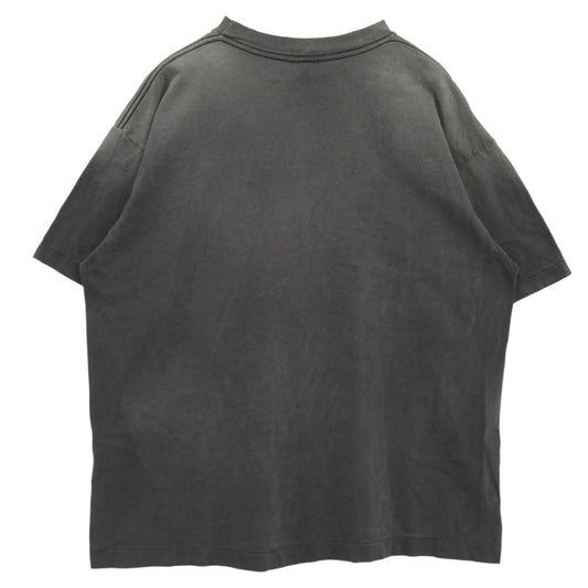 SAINT MICHAEL セントマイケル SM-HR1-0000-012 SS TEE SAINT ALPHA ヴィンテージ加工 半袖 Tシャツ グレー系 L【中古】