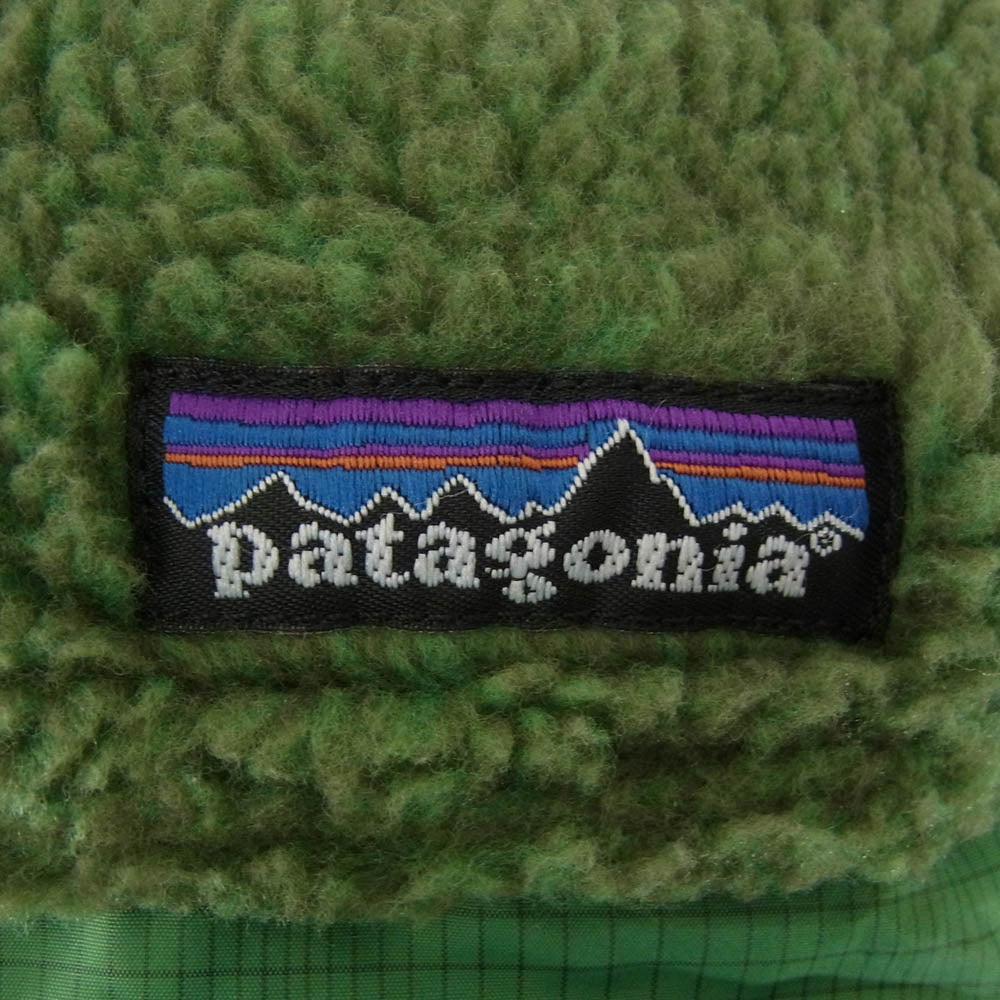 patagonia パタゴニア Reversible Snap-Zip Jacket リバーシブル スナップ ジップ ジャケット グリーン系 サイズ表記無【中古】