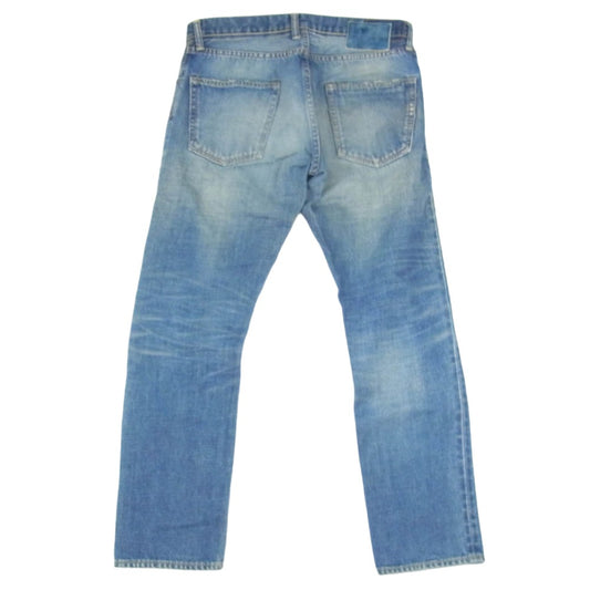 VISVIM ビズビム 18SS 0118105005029 SOCIAL SCULPTURE 10 DAMAGED 14 ダメージ デニム パンツ インディゴブルー系 34【中古】