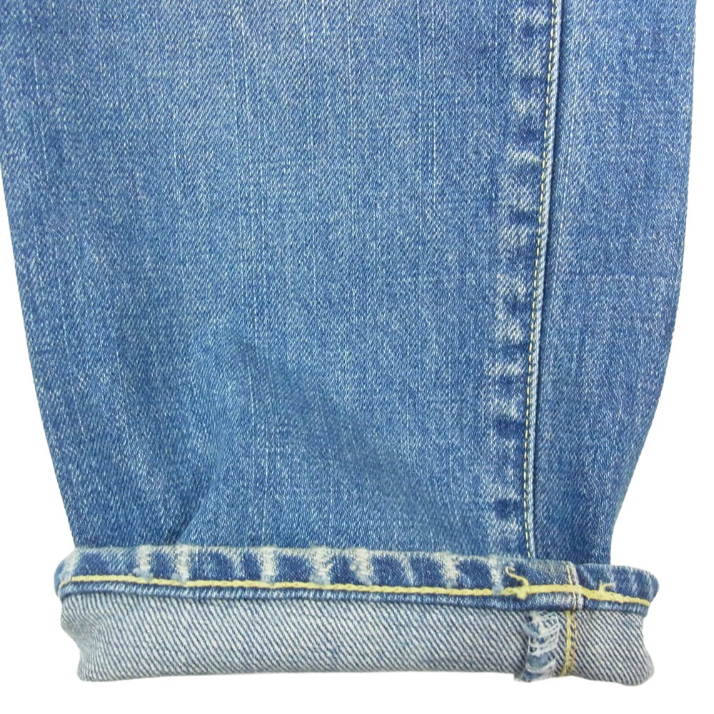 VISVIM ビズビム 18SS 0118105005029 SOCIAL SCULPTURE 10 DAMAGED 14 ダメージ デニム パンツ インディゴブルー系 34【中古】