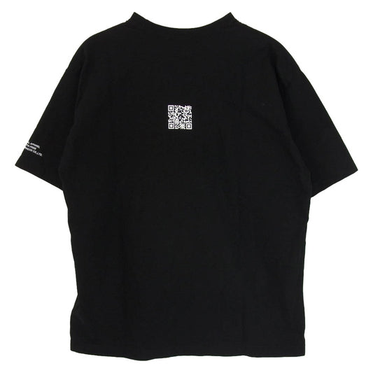 NEIGHBORHOOD ネイバーフッド 23SS 231PCNH-ST03S SPOT.TEE ボックス ロゴ プリント 半袖 Tシャツ ブラック系 M【中古】