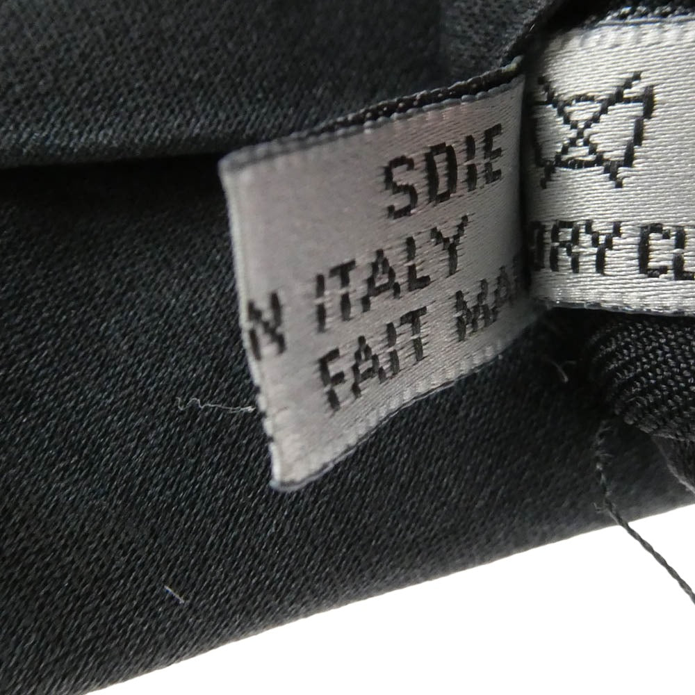 Dior ディオール Bee 赤刺繍 総柄 シルク ネクタイ ブラック系【中古】