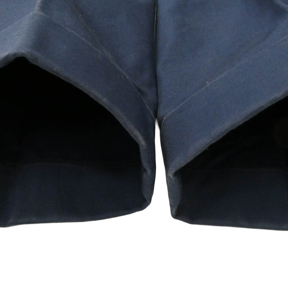 LOUIS VUITTON ルイ・ヴィトン 22SS RM221M H77 HMP06W NIGO ニゴ イタリア製 LVスクエアード チノトラウザーズ チノパンツ ネイビー系 40【中古】