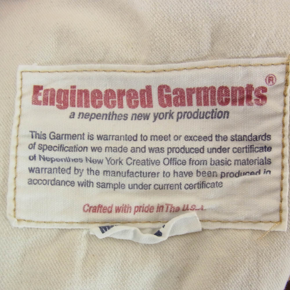 Engineered Garments エンジニアードガーメンツ POST OVERALLS ポストオーバーオールズ Chore Coat チョア コート カバーオール ジャケット ブラウン系 サイズ表記無【中古】