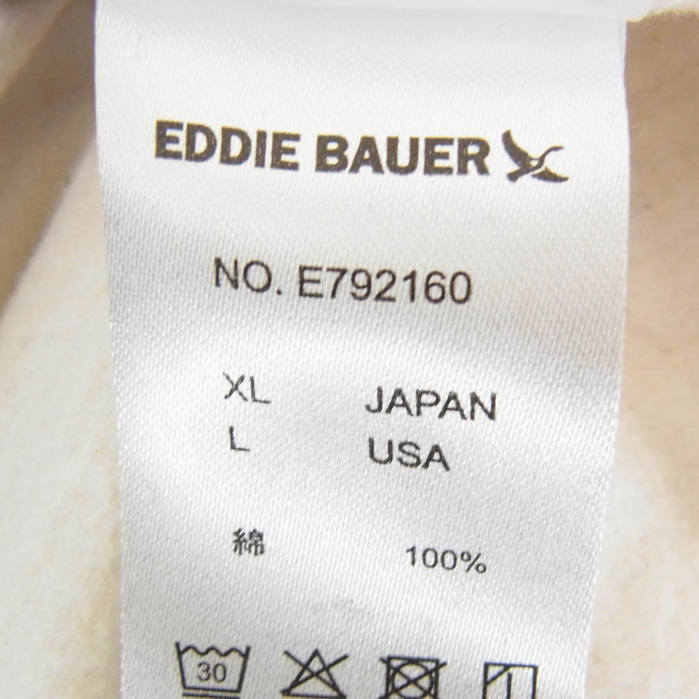 Eddie Bauer エディー・バウアー E792160 シャモア 長袖 シャツ オフホワイト系 XL【中古】