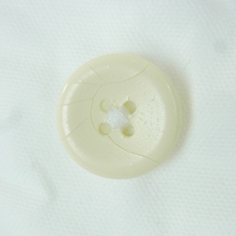 ロロ LS-3 オックス プルオーバー 長袖 シャツ 日本製 ホワイト系 M【中古】