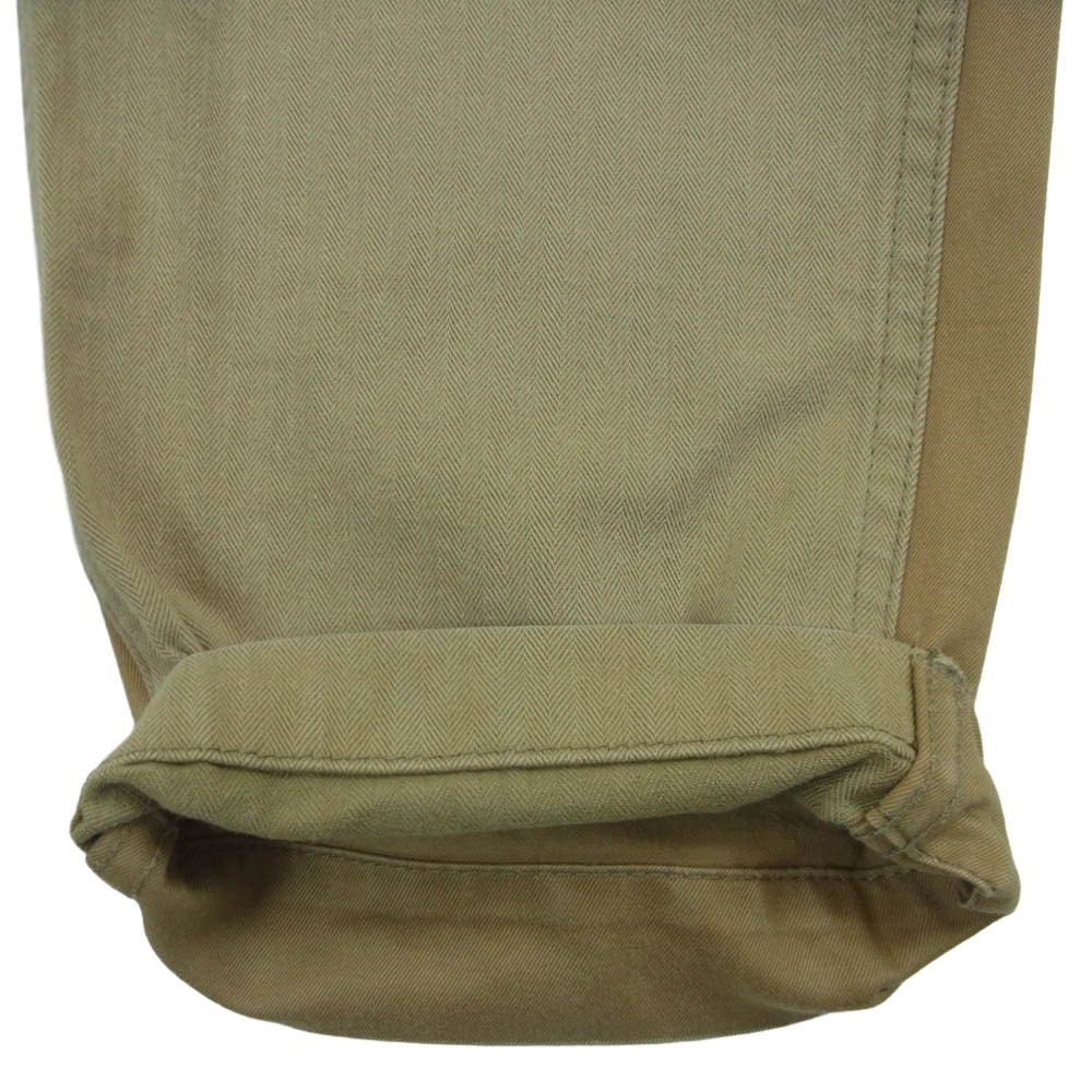 Nigel Cabourn ナイジェルケーボン 8010050009 UTILITY MIX PANT ミックス ワーク パンツ ベージュ系 ライトブラウン系 30【中古】