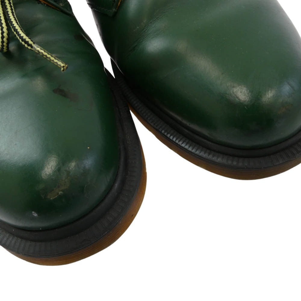 Dr.Martens ドクターマーチン 1461 3EYE 3 ホール シューズ グリーン系 UK9【中古】