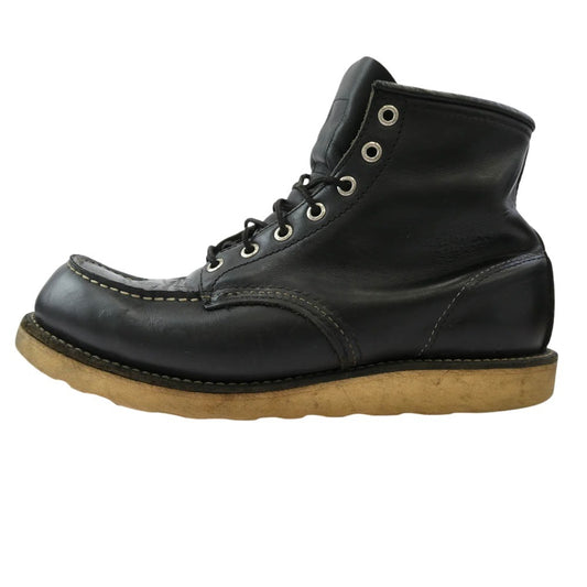RED WING レッドウィング 8179 6inch Classic Moc 6インチ モックトゥ ブーツ ブラック系 US9E【中古】
