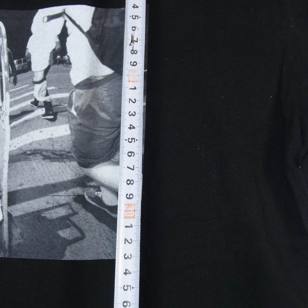 Ron Herman ロンハーマン グラフィック クルーネック 半袖 Tシャツ ブラック系 M【中古】
