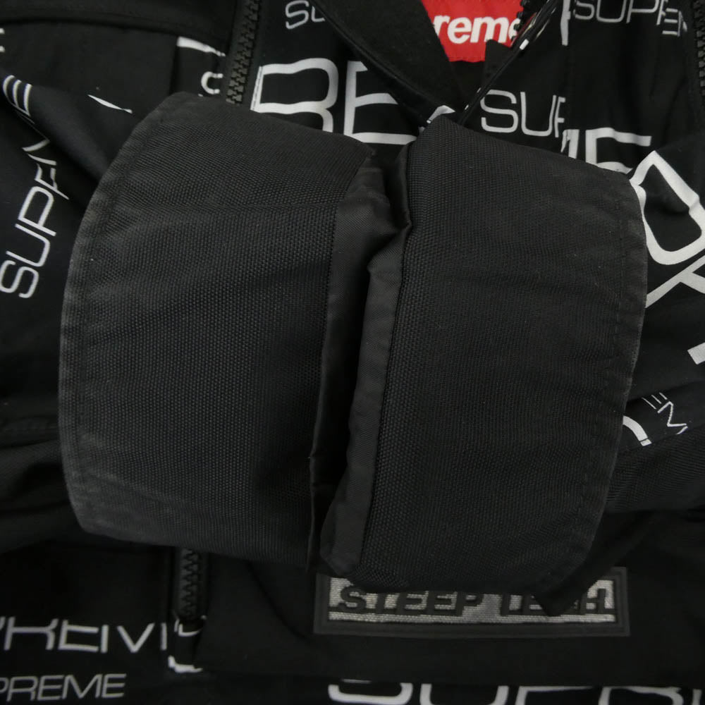 Supreme シュプリーム THE NORTH FACE ノースフェイス 21AW np521021 Steep Tech Jacket マウンテンパーカー ナイロン ジャケット ブラック系 S【中古】