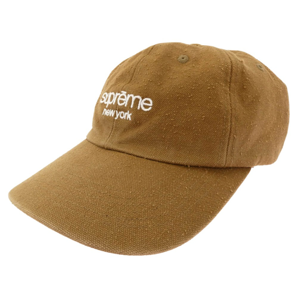 Supreme 23SS classic logo 6panel ブラウン Supreme シュプリーム 23SS Classic Logo 6-Panel クラシックロゴ 6
