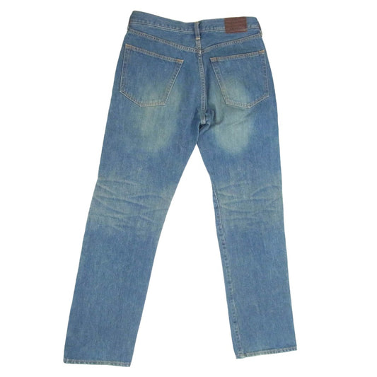 SOPHNET. ソフネット SOPH-45084 ボタンフライ 5ポケット デニム パンツ ジーンズ インディゴブルー系 M【中古】