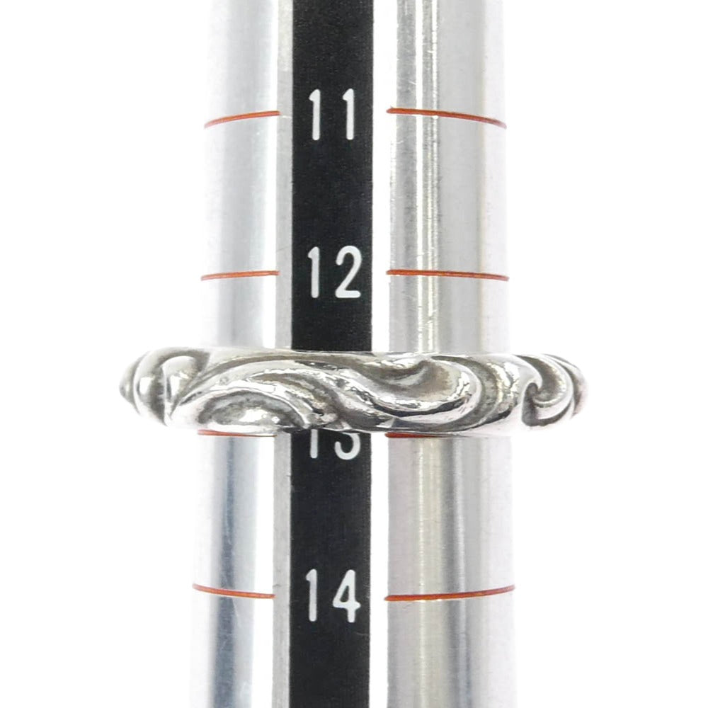 CHROME HEARTS クロムハーツ(原本無) SCRL BAND スクロールバンド リング シルバー系 約12.5号【中古】