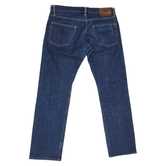 HYSTERIC GLAMOUR ヒステリックグラマー 0201AP10 スタッズ セルビッチ デニムパンツ インディゴブルー系 32【中古】