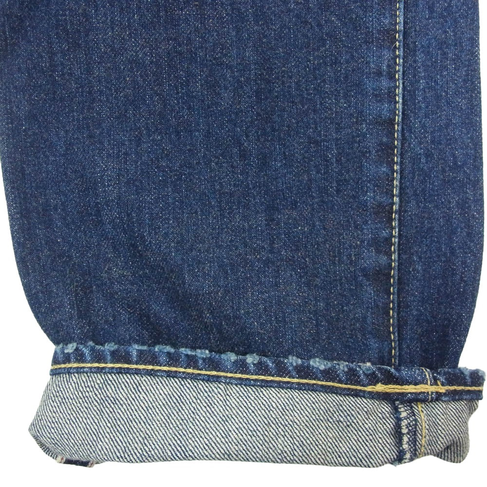 HYSTERIC GLAMOUR ヒステリックグラマー 0243AP16 RW CLASH加工 スタッズ デニム パンツ インディゴブルー系 32【中古】