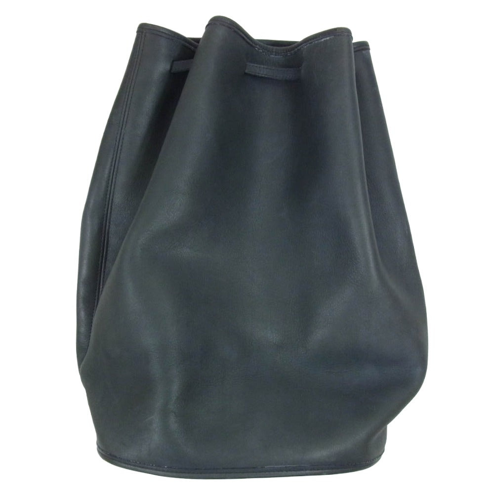 COACH コーチ usa製 オールド 9929 レザー ショルダー バッグ ブラック