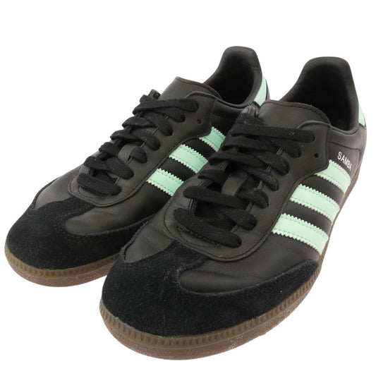 adidas アディダス Samba OG Clear Mint Pack サンバ クリア ミント パック ローカット スニーカー ブラック系 26.0cm【中古】