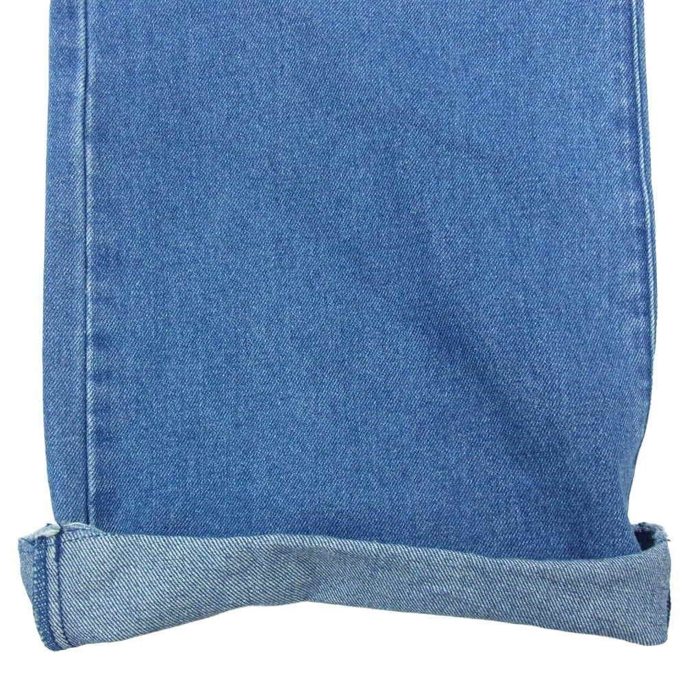 atmos アトモス at22aw-pt01 atmos pink カットオフ デニム パンツ インディゴブルー系 L【中古】