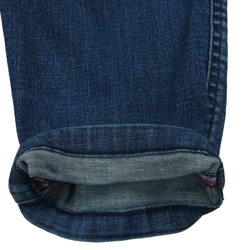 NANGA ナンガ HK-S103 LOW CLOTCH SKINNY ロークロッチ スキニー デニム パンツ 中国製 インディゴブルー系 M【中古】