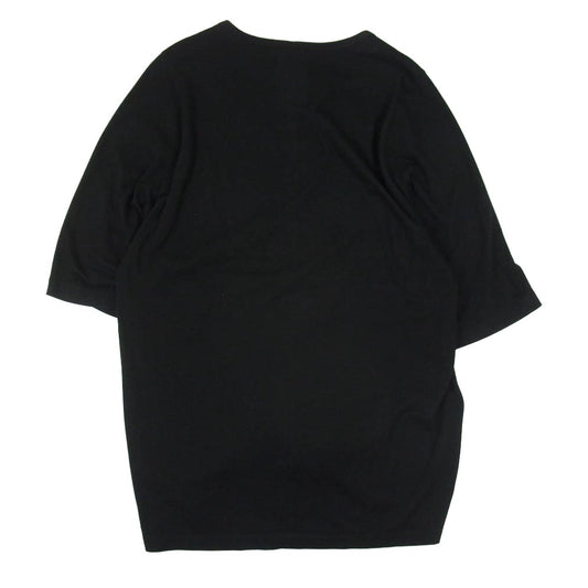 Rick Owens リックオウエンス I209N8C00001 SS LEVEL T-SHIRT モンクレール プリント 半袖 レベル Tシャツ ブラック系 S【中古】