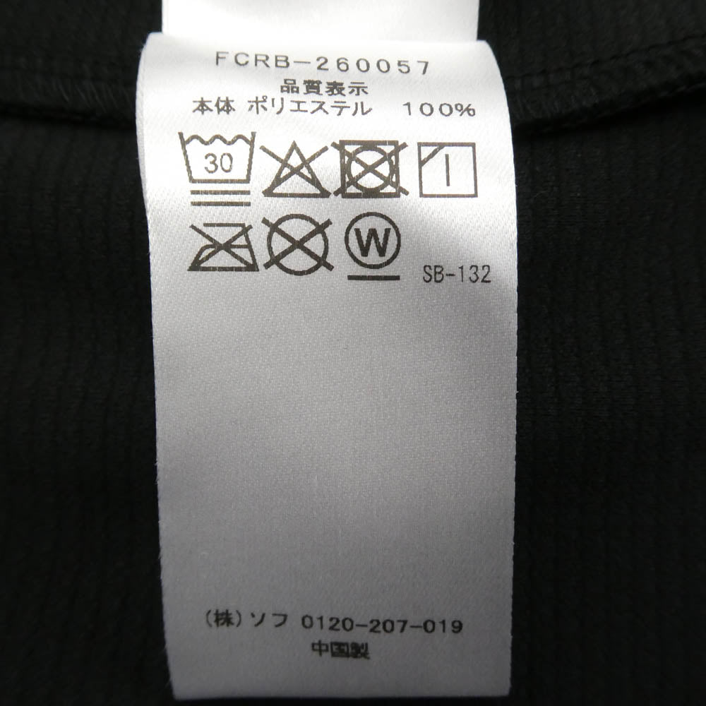 F.C.R.B. エフシーアールビー 26SS FCRB-260057 ELITE TRAINING TRACK JACKET トラック ジャケット ブラック系 L【新古品】【未使用】【中古】