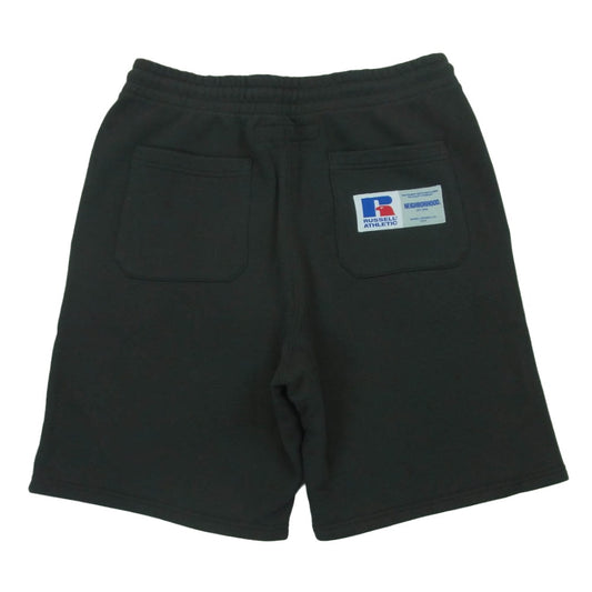 NEIGHBORHOOD ネイバーフッド RUSSELL ATHLETIC SWEAT HALF PANTS スウェット ハーフ パンツ ダークグレー系 L【中古】
