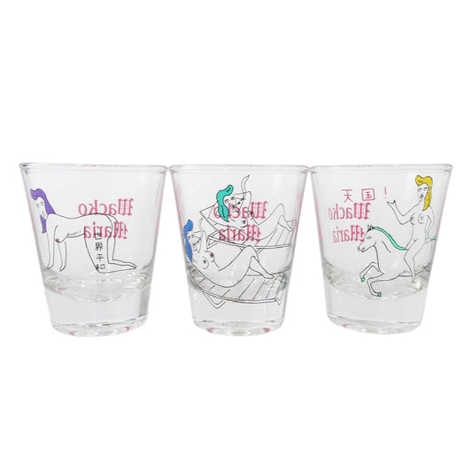 WACKO MARIA ワコマリア ショットグラス コップ クリア系【極上美品】【中古】