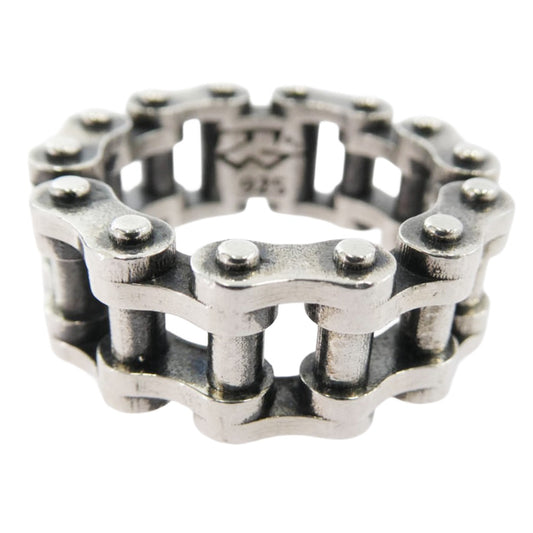 TRAVIS WALKER トラヴィスワーカー 販売証明書付属 Drive chain ドライブ チェーン リング シルバー系 23.5号【中古】