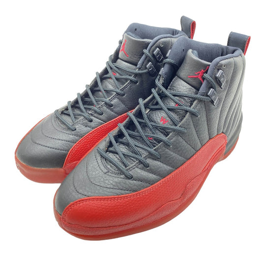 NIKE ナイキ 130690-061 【観賞用】 90s 97年製 Nike Air Jordan 12 OG Flu Game エアジョーダン12 OG フル ゲーム ハイカットスニーカー ブラック系 ホワイト系 27.5cm【中古】