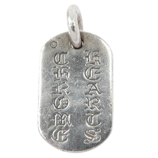 CHROME HEARTS クロムハーツ(原本無) RAISED STAR DOGTAG NYC限定 レイズドスター ドッグタグ ペンダントトップ シルバー系【中古】