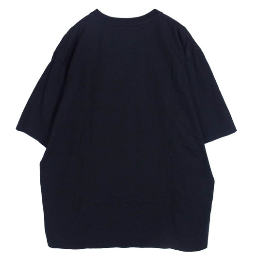 GRAPHPAPER グラフペーパー コットン クルーネック 半袖 Tシャツ ブラック ブラック系 4【中古】