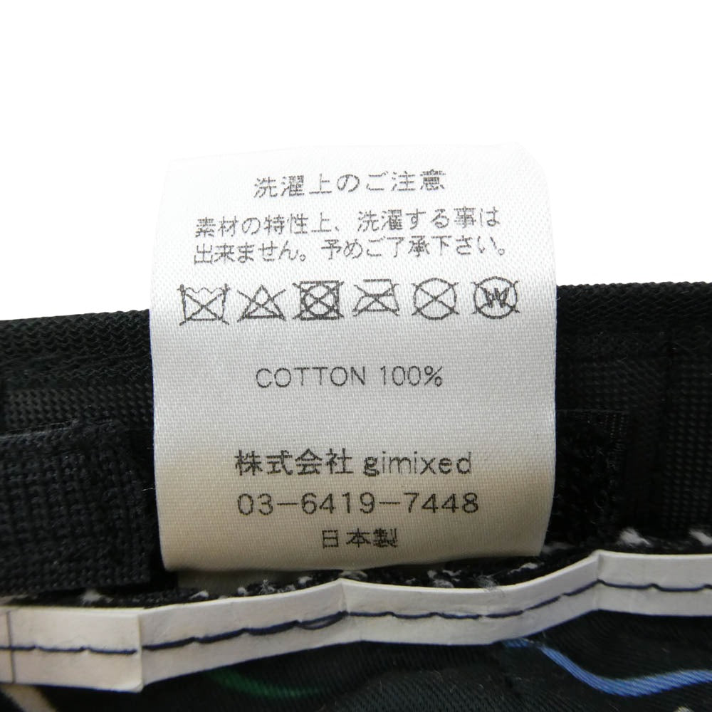 ミスターファットマン ブラックデニム キャスケット 帽子 インディゴブルー系 M【中古】