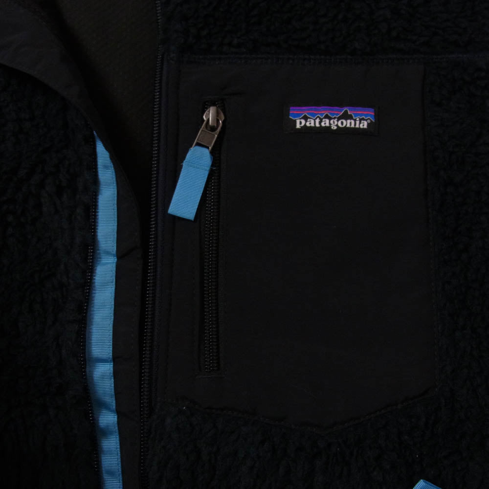 patagonia パタゴニア 23AW 23048 23年製 Classic Retro-X Vest クラッシック レトロX ベスト フリースベスト ブラック系 M【中古】
